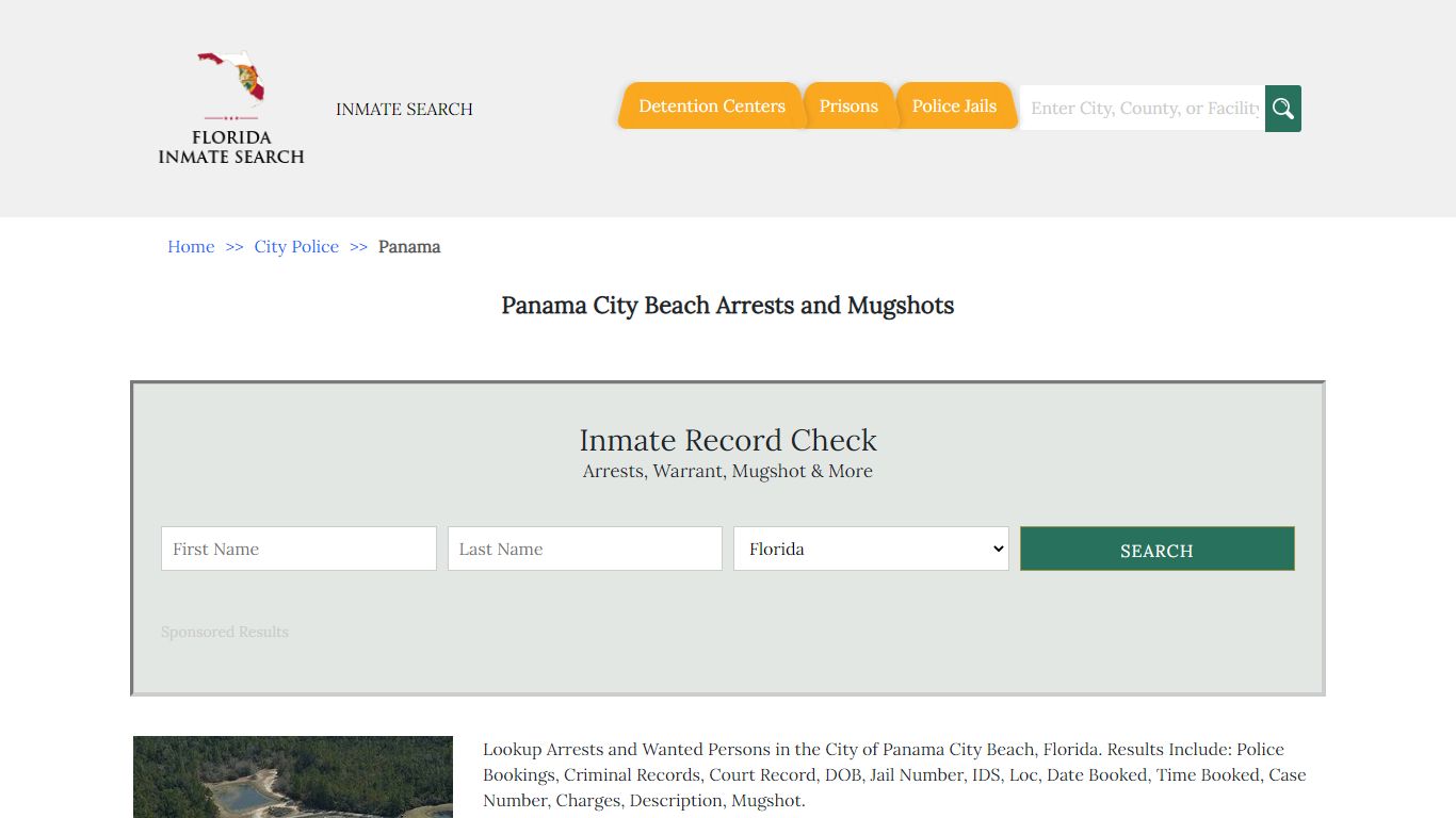 Panama City Beach Arrests and Mugshots | Florida Inmate Search